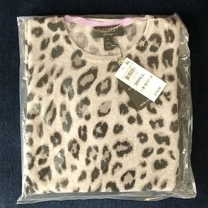 Cashmere Cheetah Sweater